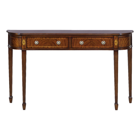 Mahonie Rosette Muurtafel