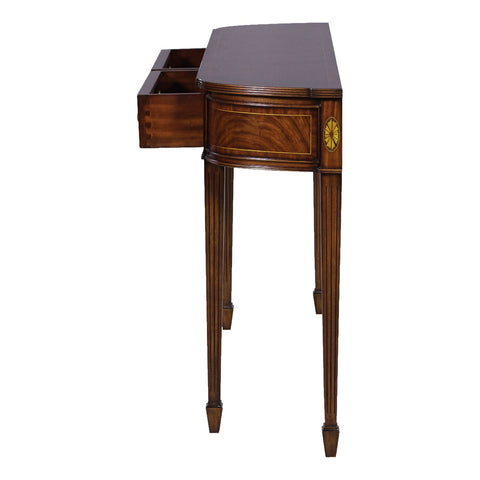 Mahonie Rosette Muurtafel
