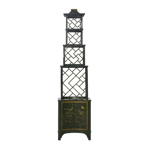 Etagere Chinoiserie Groen
