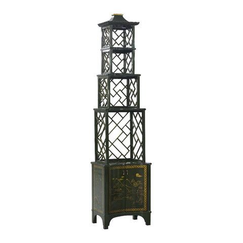 Etagere Chinoiserie Groen