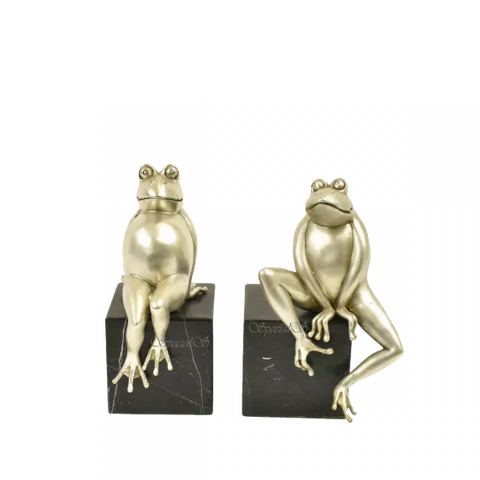 SFD Bronzes - boekensteun Kikker