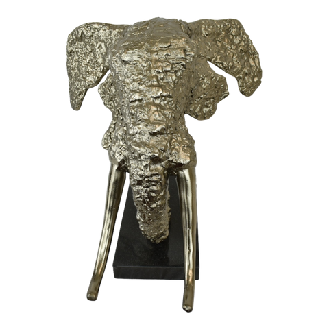 SFD Decorations - Ollie Olifantschedel Sculptuur