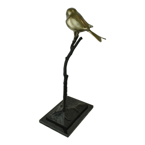 SFD Decorations - Coco vogel sculptuur op marmer base