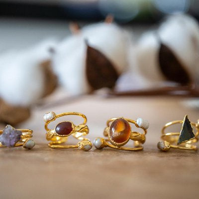 Sonja Ring - Goudkleurig