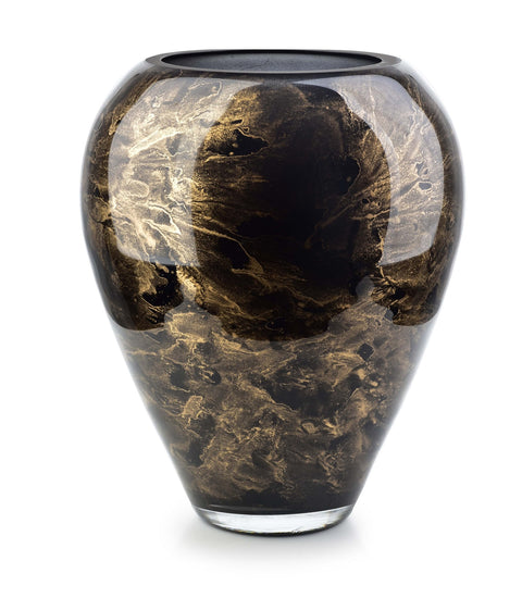 Terroso Vaas Black Marble 33cm
