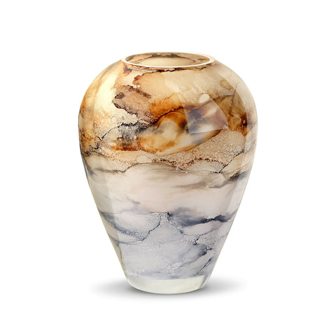 Terroso Vaas Sand Marble 27cm