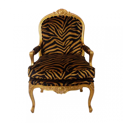 Fauteuil Louis XV met kussen