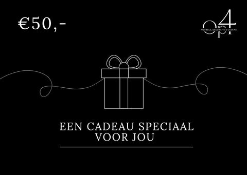 Cadeaubon €50,-