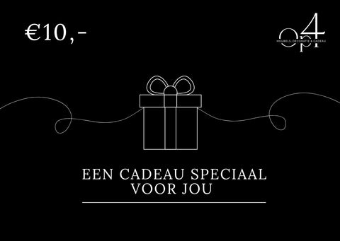 Cadeaubon €10,-