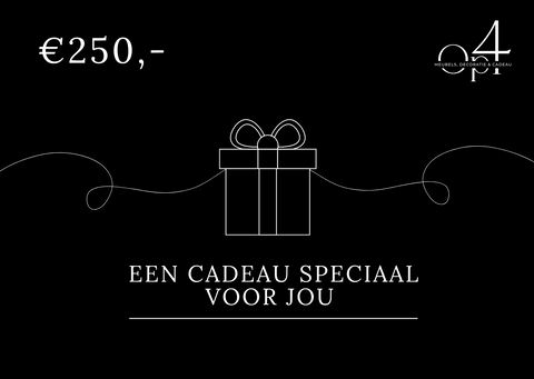 Cadeaubon €250,-