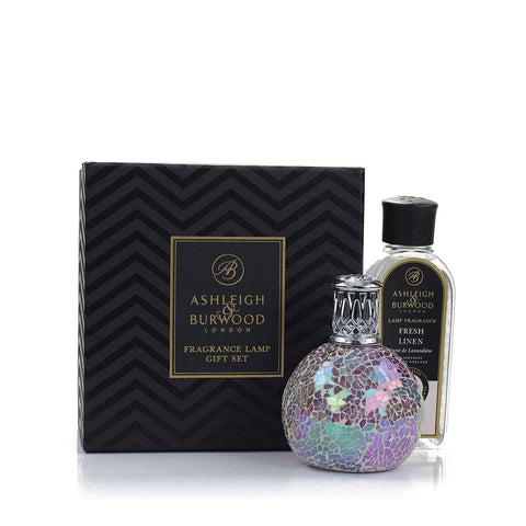 Ashleigh & Burwood Geschenkset: Fairy Ball & Fresh Linen Geurlamp S