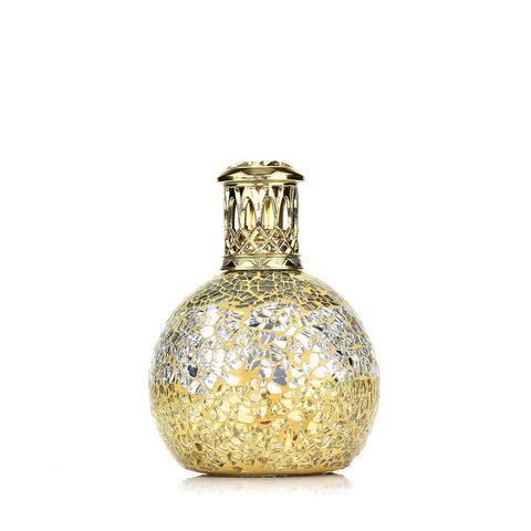Ashleigh & Burwood Geschenkset: Little Treasure + Moroccan Spice Geurlamp S zilver/goud